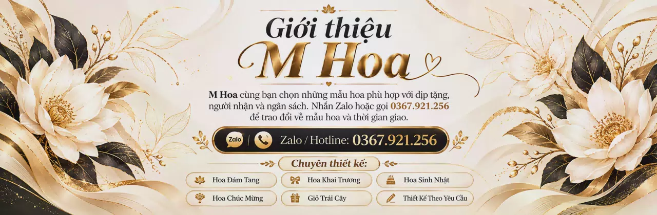 Ảnh bìa Shop hoa tươi Phường Nông Trang Phú Thọ - Hoa cho những dịp đáng nhớ
